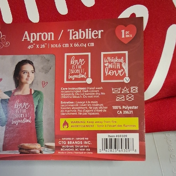 Red Apron - Picture 2 of 6